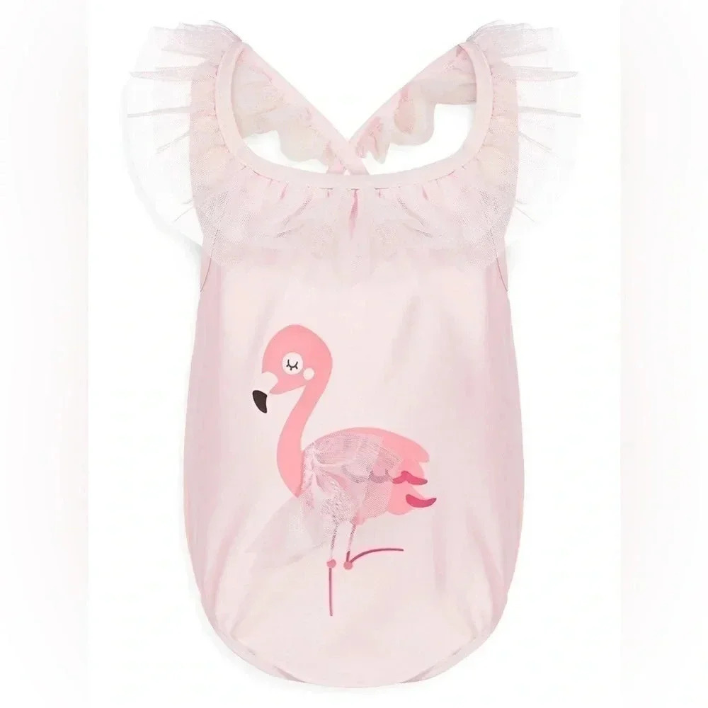 First Impressions Toddler Girls Flamingo 1-Pc. Swimsuit - Size 2T